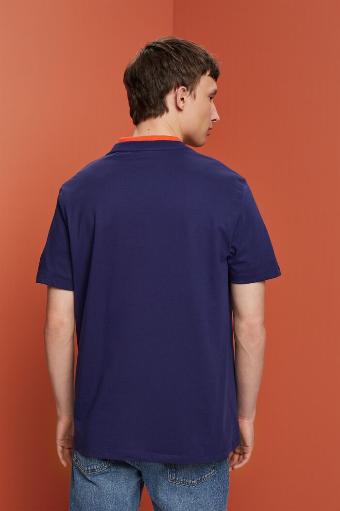 Printed jersey t-shirt, DARK BLUE, detail image number 3