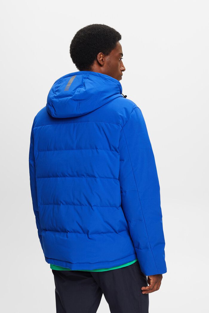 Hooded Down Jacket, BRIGHT BLUE, detail image number 3