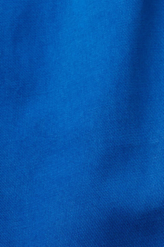 Chino Pull-On Cropped Pants, BRIGHT BLUE, detail image number 6