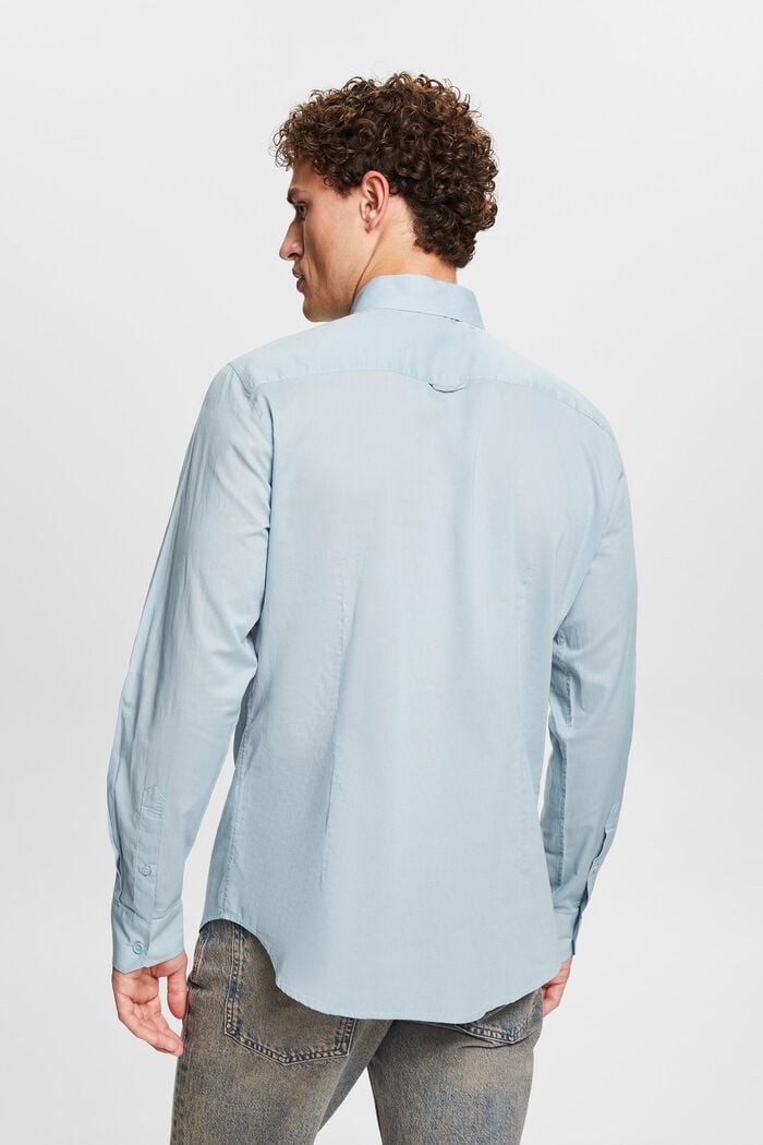 Button-Down Shirt, LIGHT BLUE, detail image number 2