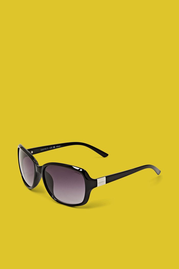 Sunglasses with a timeless design, BLACK, detail image number 2
