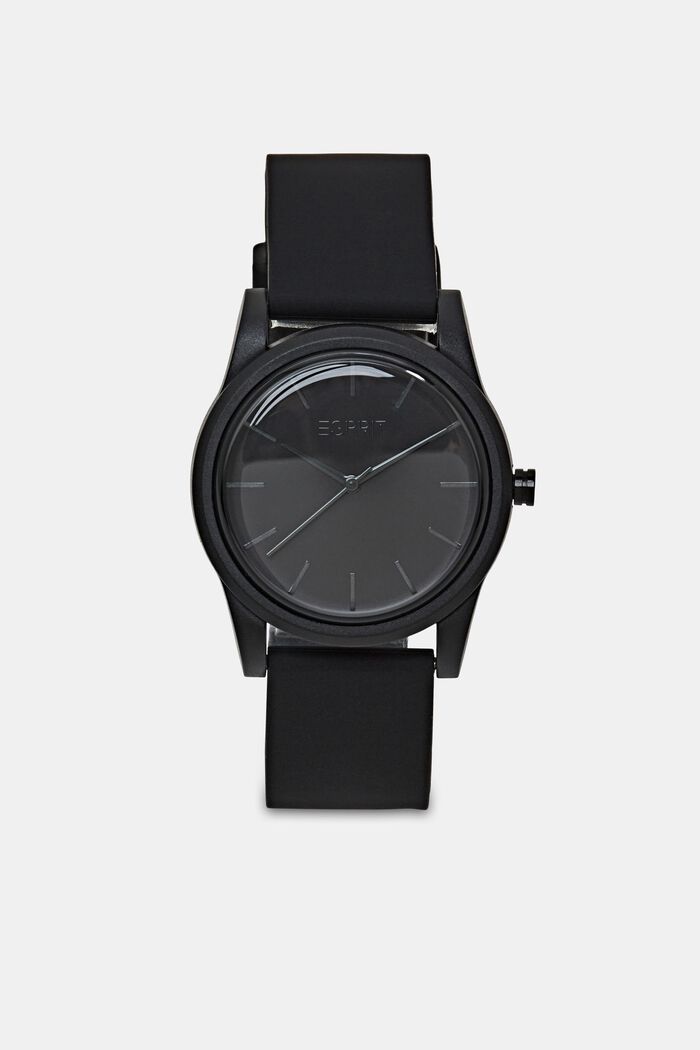 Rubber Band Watch, BLACK, detail image number 0