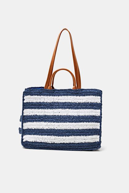 Large Straw Crochet Tote