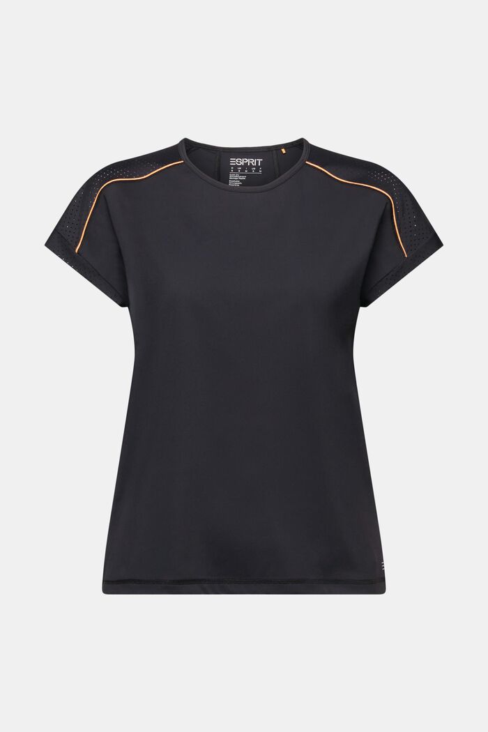 Active Short-Sleeve T-Shirt, BLACK, detail image number 6