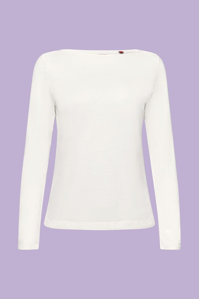Organic Cotton Longsleeve Top, ICE, detail image number 6