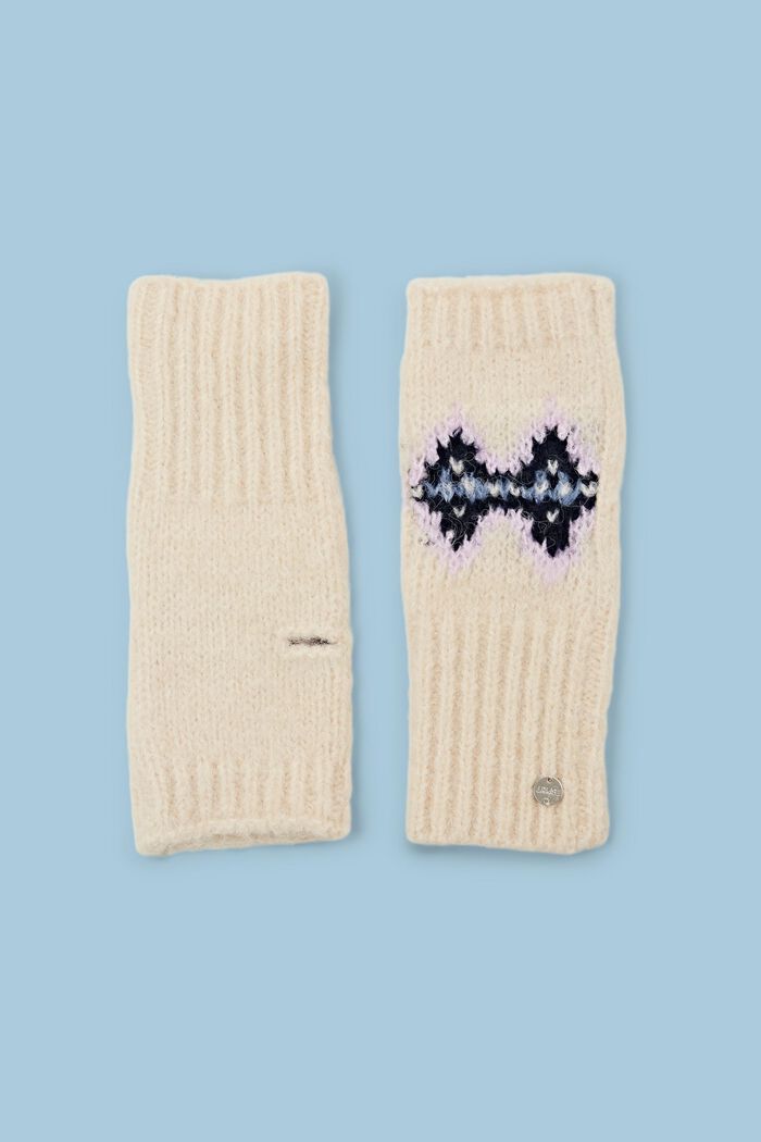 Fair Isle Knit Cuffs, ICE, detail image number 0