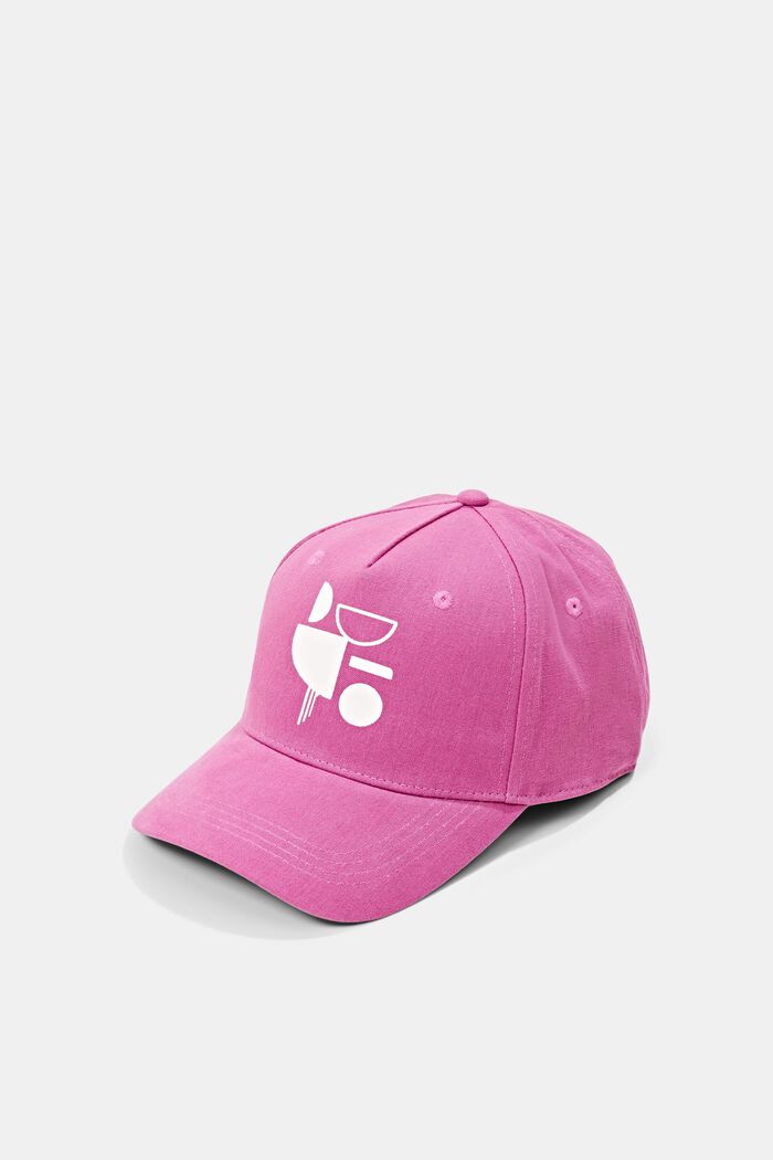 Baseball cap with a print