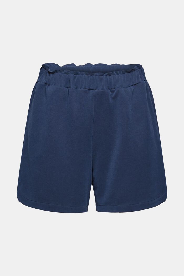 Containing TENCEL™: Jersey shorts, NAVY, detail image number 2