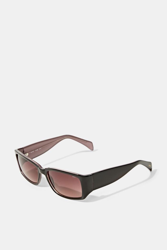 Sunglasses with two-tone frames, BROWN, detail image number 3
