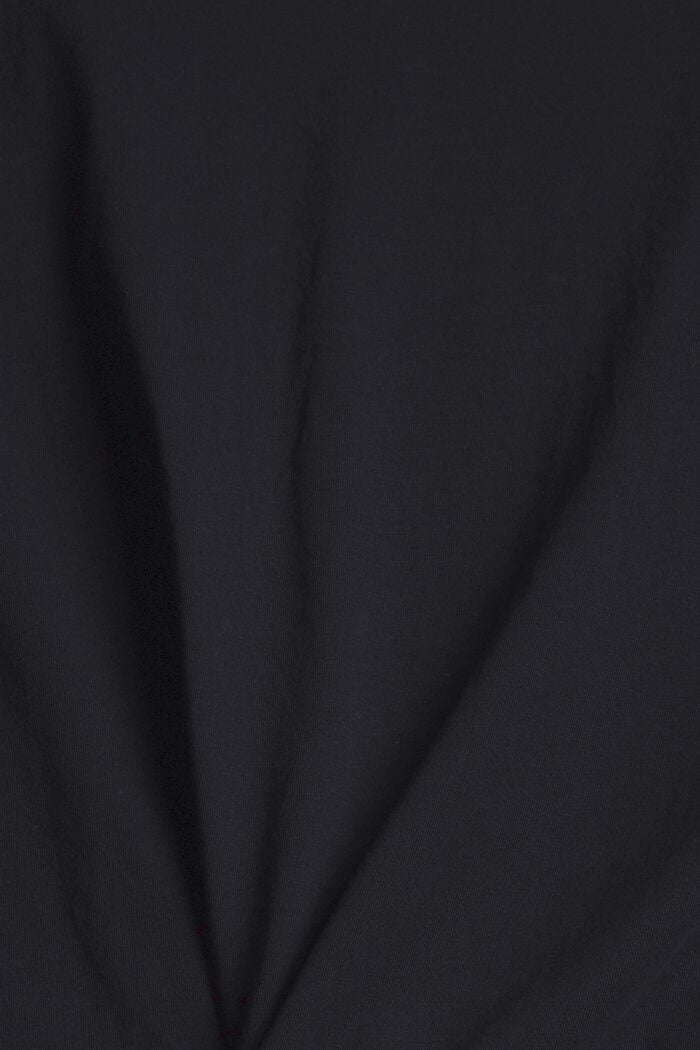 Organic cotton T-shirt, BLACK, detail image number 4
