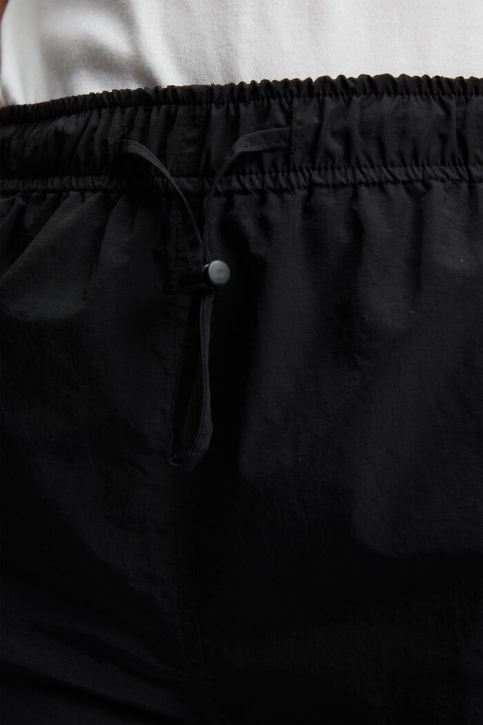 ESPRIT x Rest & Recreation Capsule Windbreaker Shorts, BLACK, detail image number 5