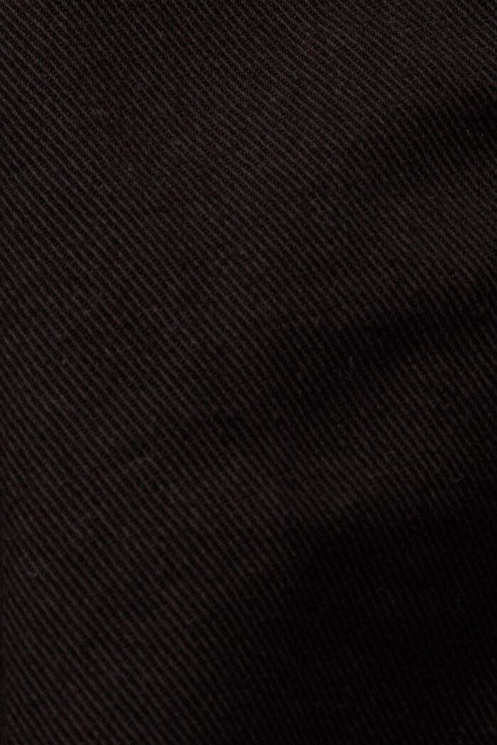 Stretch Cotton Bermuda Shorts, BLACK, detail image number 5