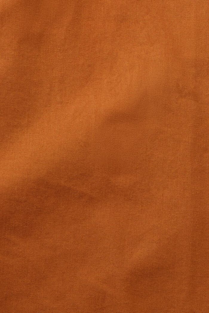 Cotton-Poplin Shirt, CARAMEL, detail image number 5