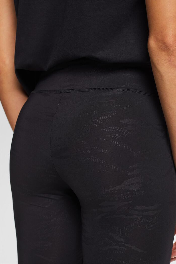 Active Leggings With E-DRY, BLACK, detail image number 4