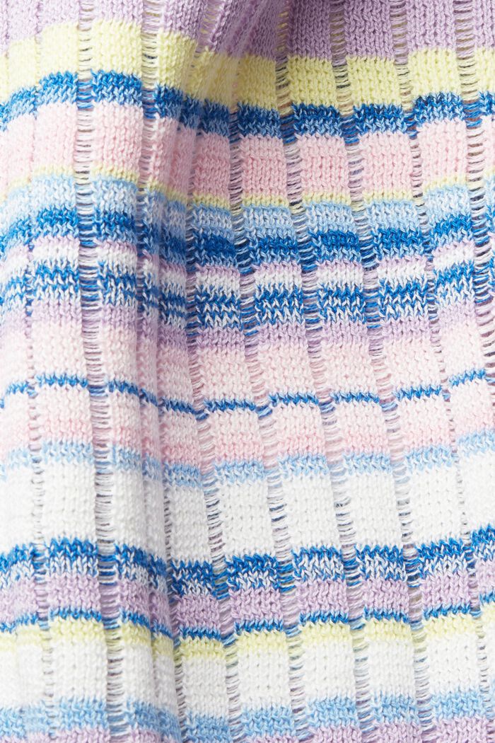 Striped knit top, LIGHT PINK, detail image number 4