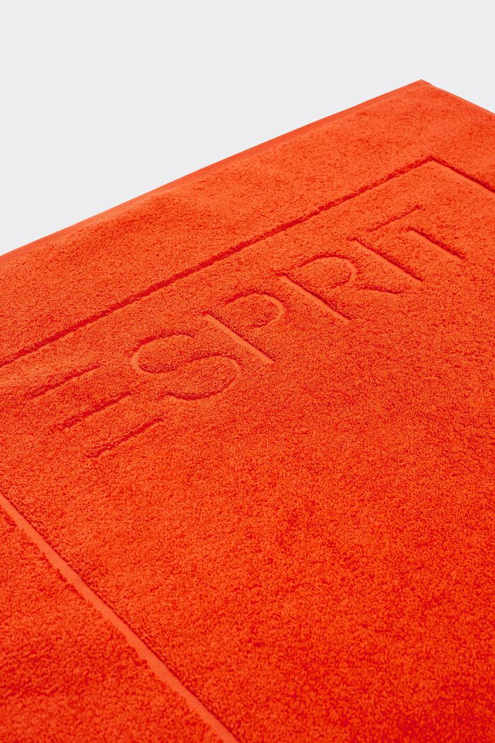 Terrycloth bath mat made of 100% cotton, FIRE, detail image number 2