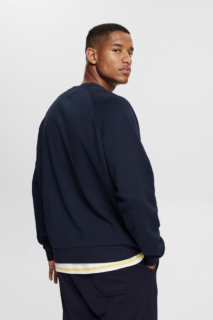 Sweatshirt with a zip pocket, NAVY, detail image number 3