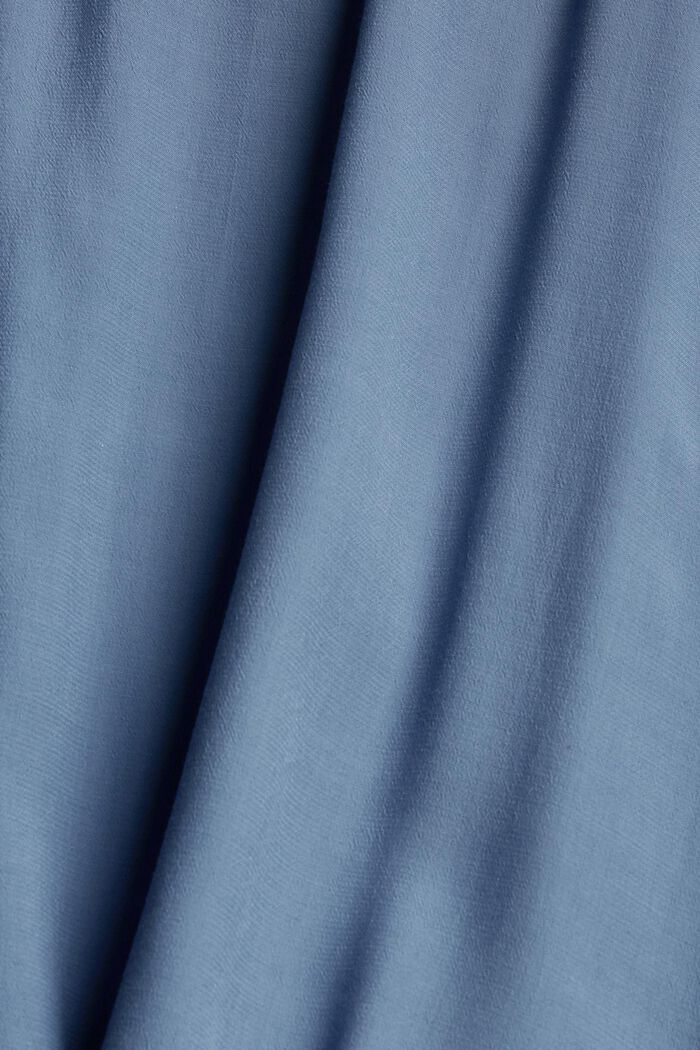 Midi skirt made of LENZING™ ECOVERO™, GREY BLUE, detail image number 4