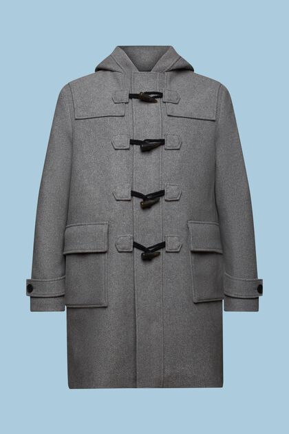 Wool Blend Duffle Coat
