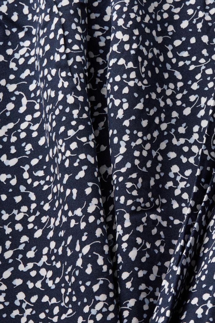 Round Neck Blouse, NAVY, detail image number 5