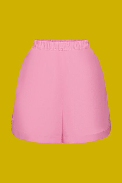 Pull-on shorts, 100% cotton