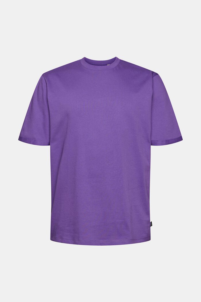 Oversized jersey T-shirt, LILAC, overview
