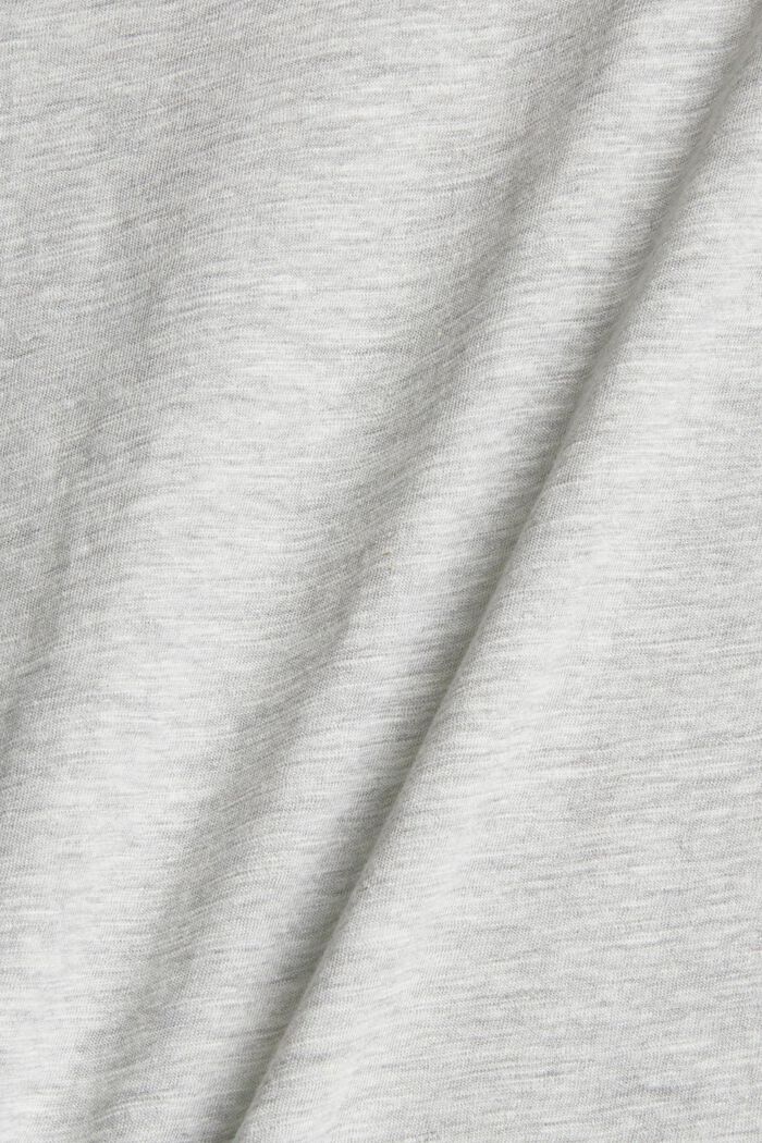 Photo print T-shirt, blended organic cotton, LIGHT GREY, detail image number 1