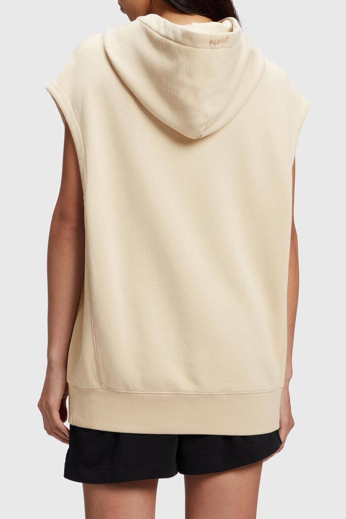 Color Dolphin Sleeveless Hoodie, SAND, detail image number 1