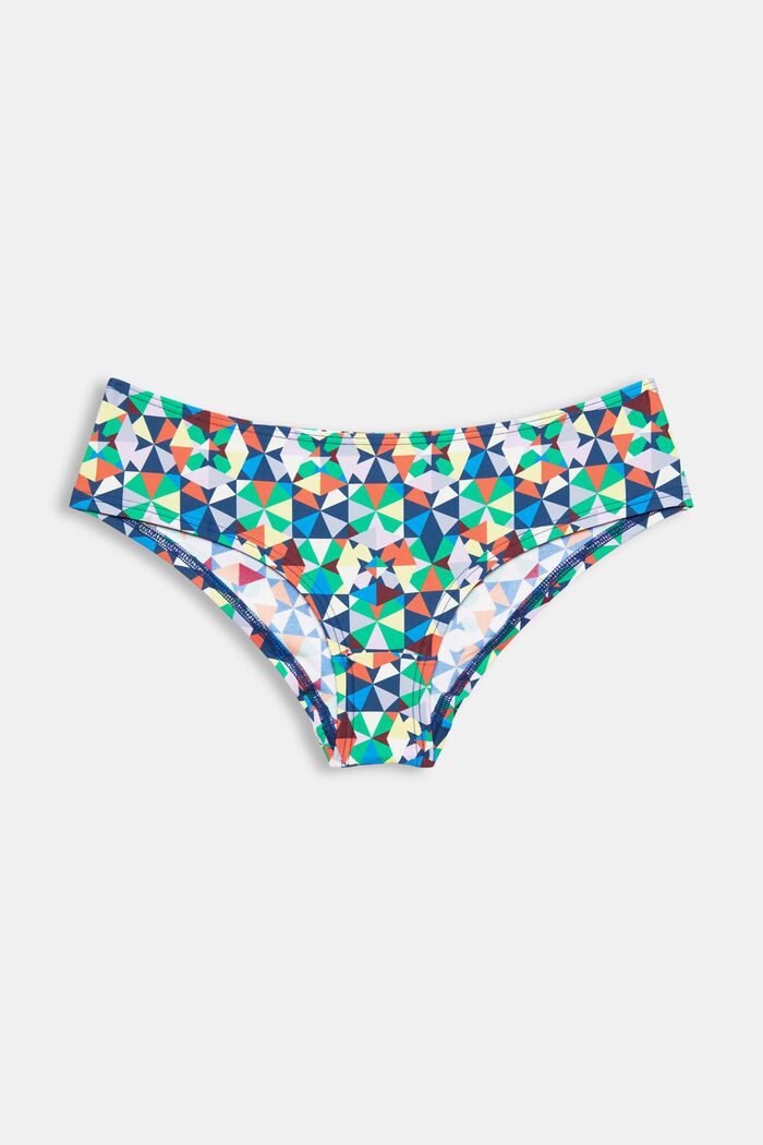 Recycled: multi-coloured bikini bottoms, GREEN, detail image number 4
