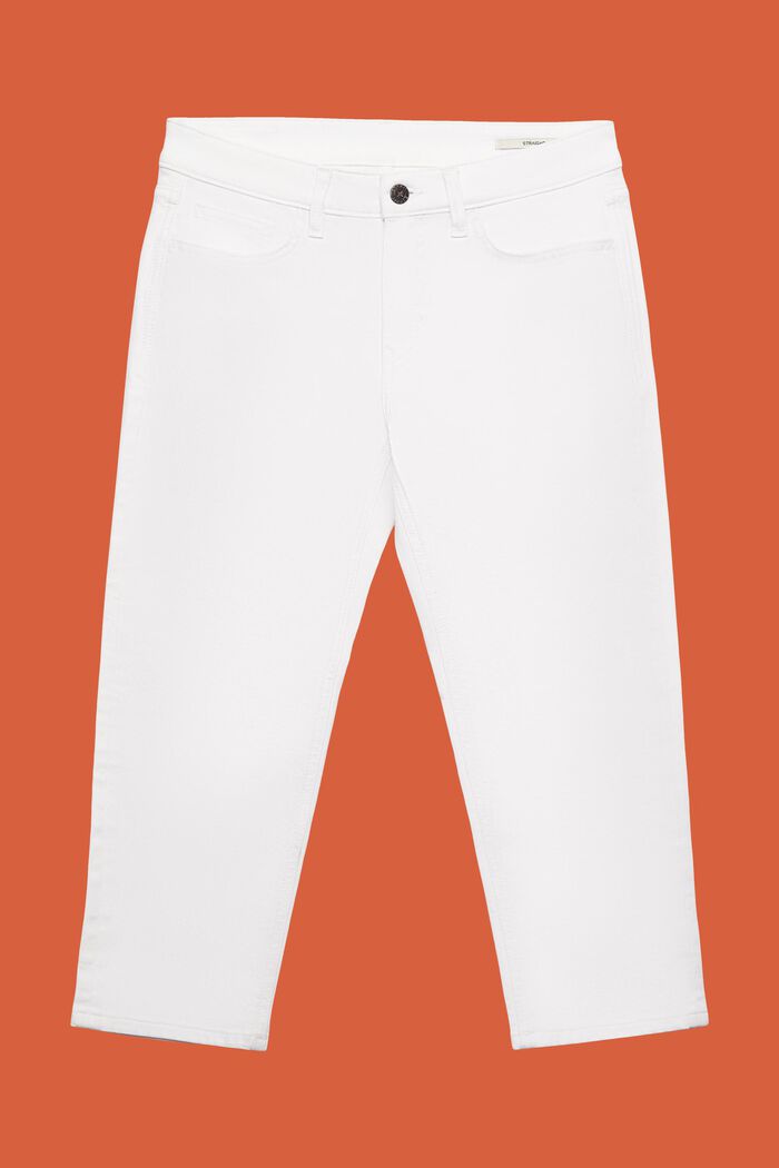 Capri jeans, WHITE, detail image number 6