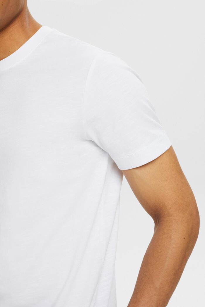 Slub T-Shirt, WHITE, detail image number 3