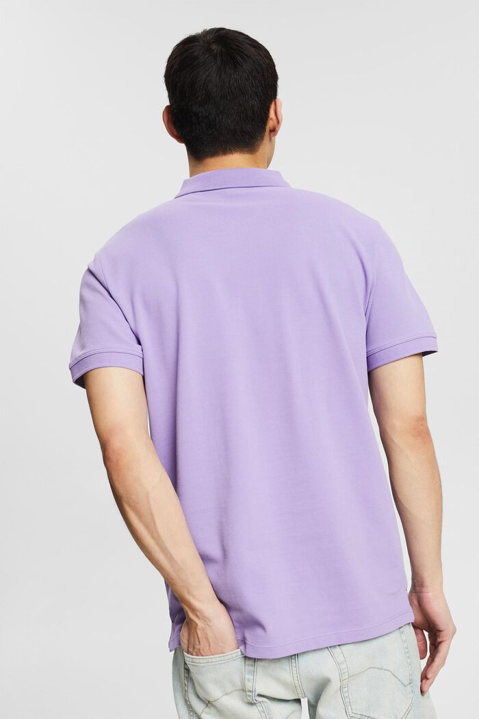 Polo shirt made of 100% pima cotton, LILAC, detail image number 3