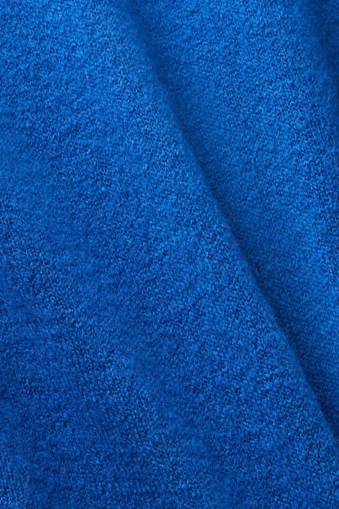 Turtleneck Midi Dress, BRIGHT BLUE, detail image number 5