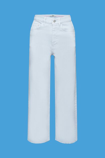 High-rise straight leg trousers