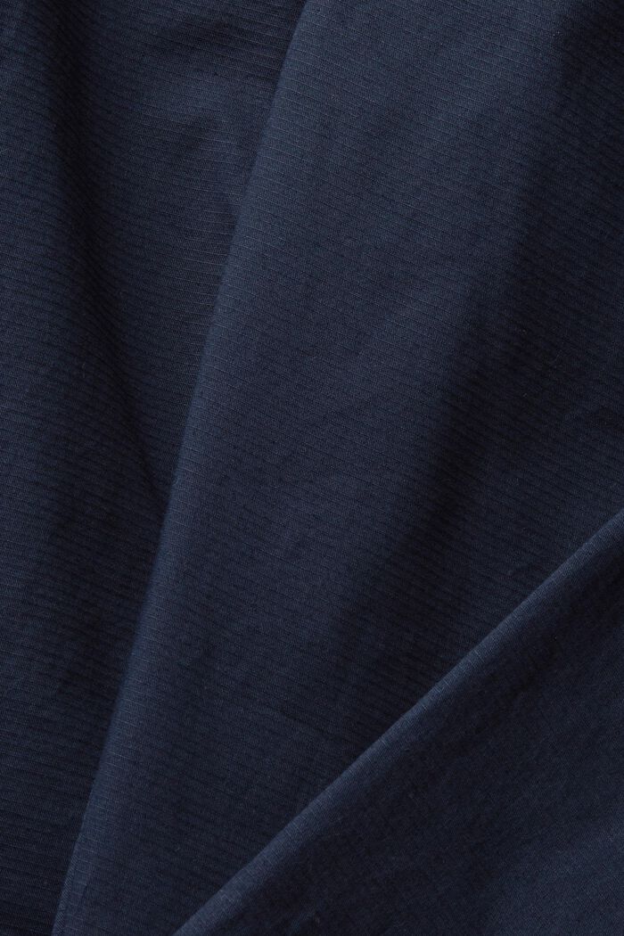 Organic cotton trousers, NAVY, detail image number 4