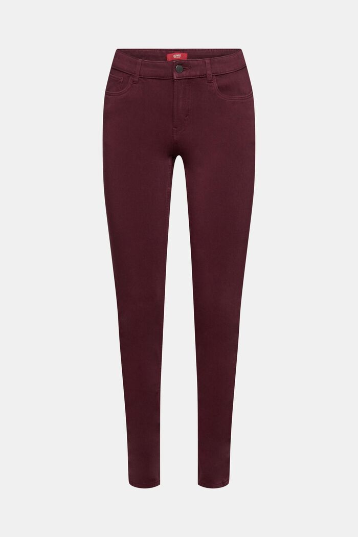 Stretch trousers, AUBERGINE, detail image number 7