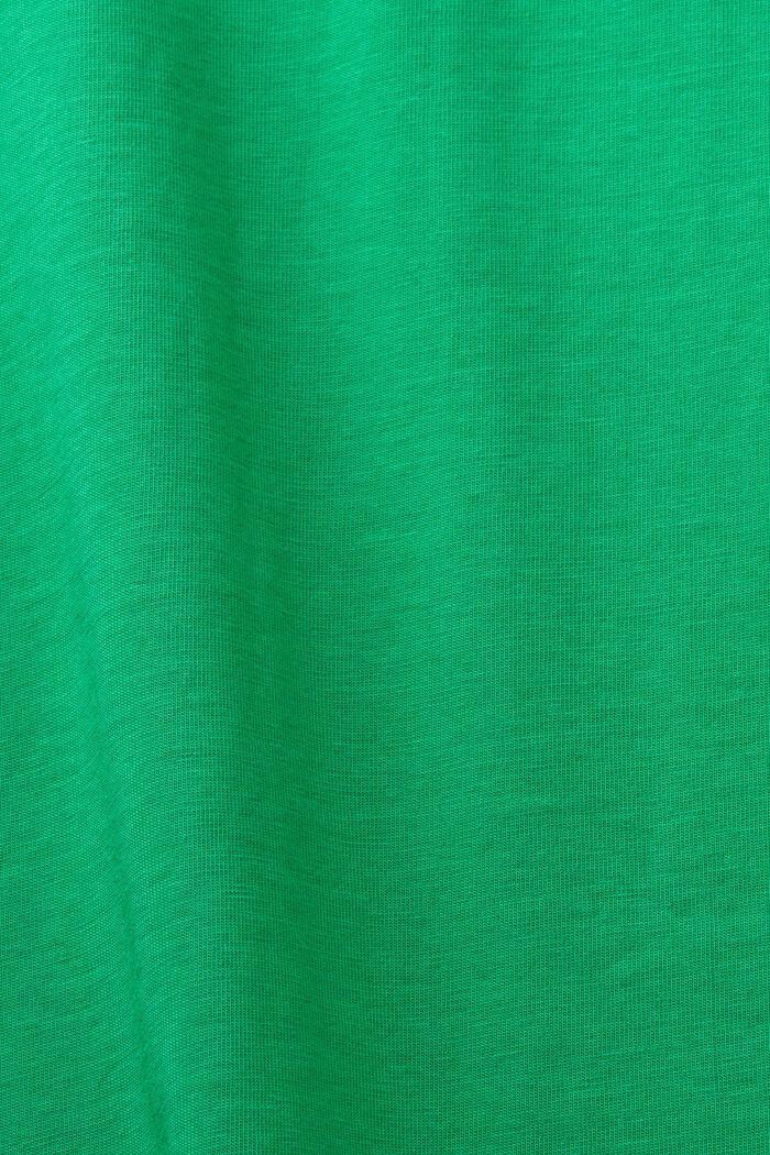 Crewneck Jersey T-Shirt, NEW GREEN, detail image number 4