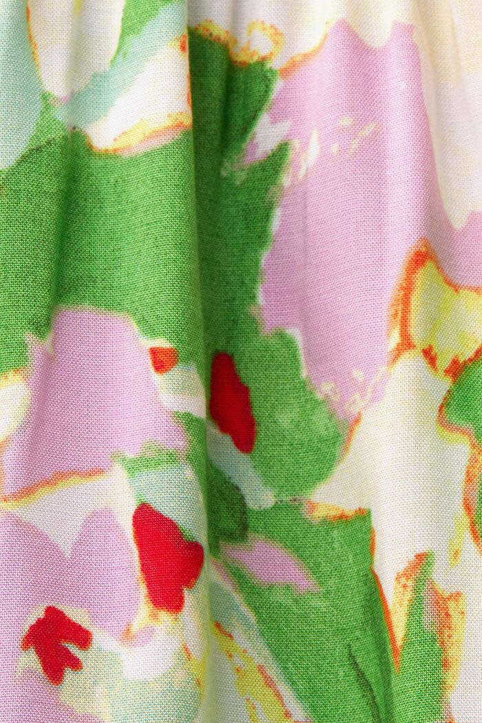 Beach mini dress, LENZING™ ECOVERO™, GREEN, detail image number 5