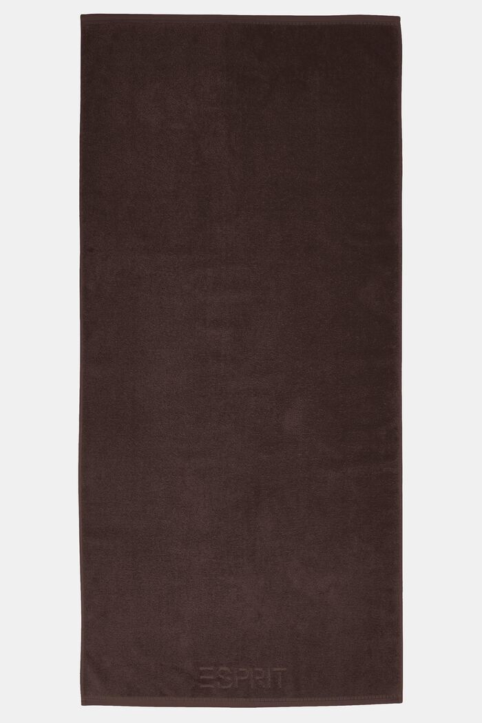 Terry cloth towel collection, DARK BROWN, detail image number 2