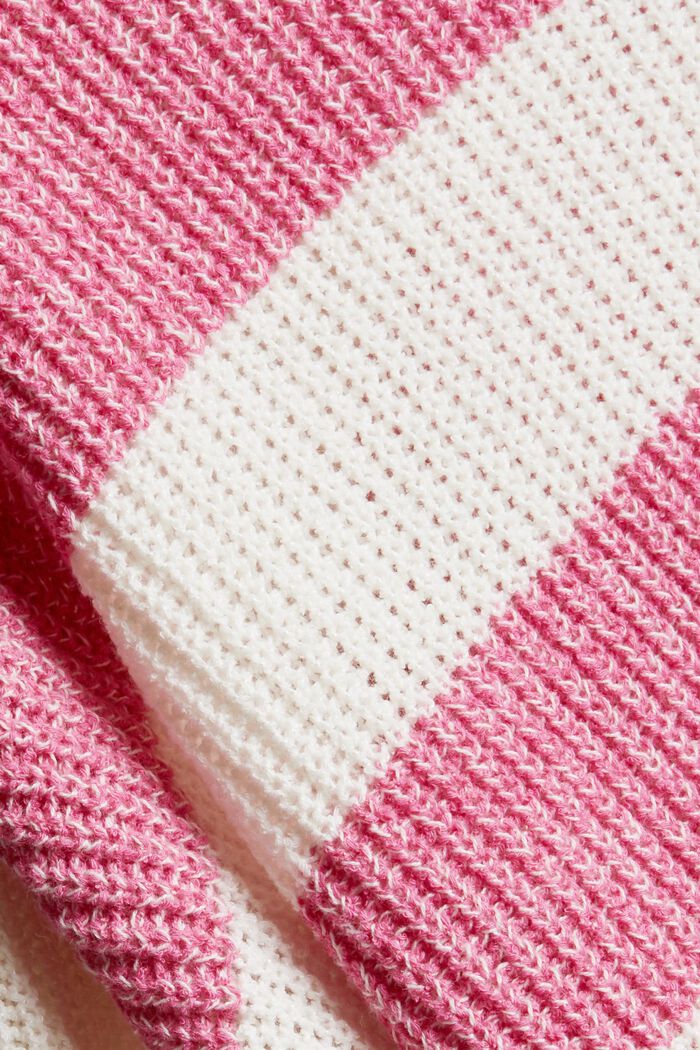 Drawcord jumper made of blended cotton, PINK, detail image number 4