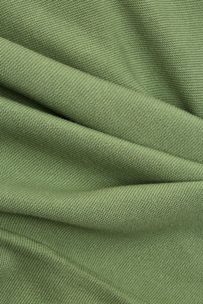 Knit jumper made of 100% organic cotton, LEAF GREEN, detail image number 4