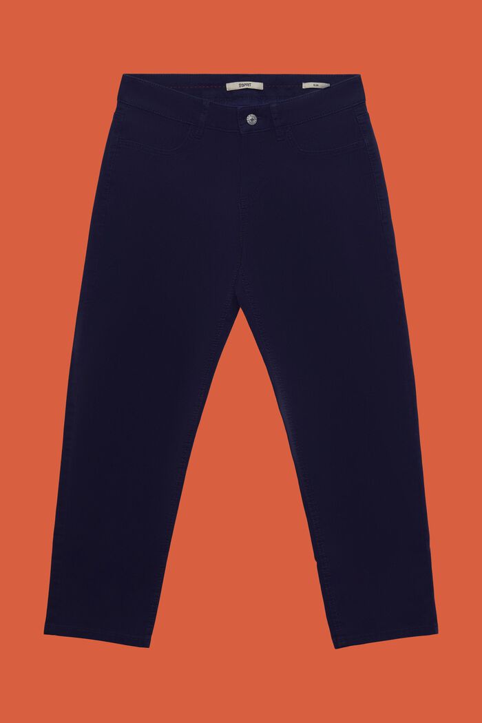 Capri trousers, NAVY, detail image number 6