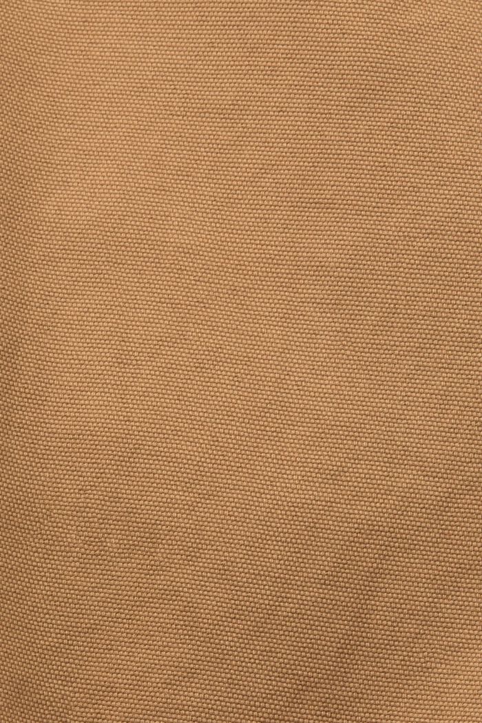 Cargo shorts, 100% cotton, KHAKI BEIGE, detail image number 6