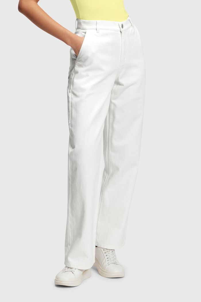 Cargo trousers, WHITE, detail image number 0