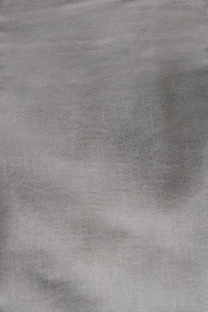 Denim shorts made of blended organic cotton, GREY MEDIUM WASHED, detail image number 6