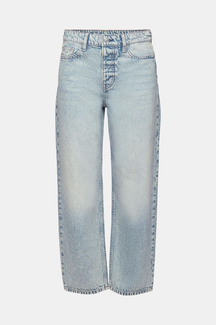 Low-Rise Retro Loose Jeans, BLUE LIGHT WASHED, detail image number 7