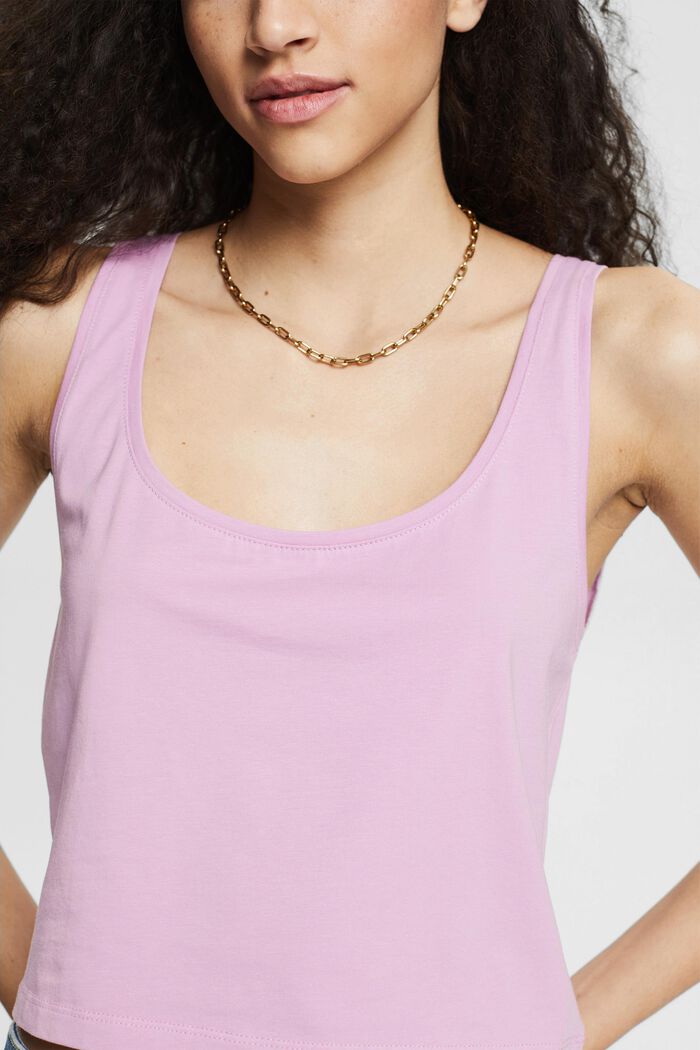 Cropped top, LILAC, detail image number 2
