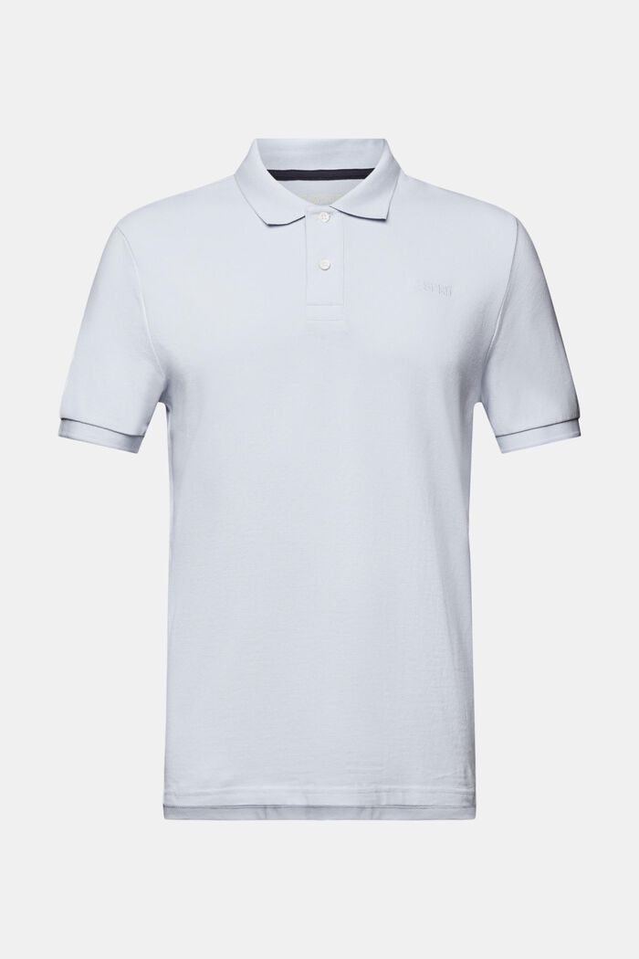 Piqué Polo Shirt, LIGHT BLUE, detail image number 6