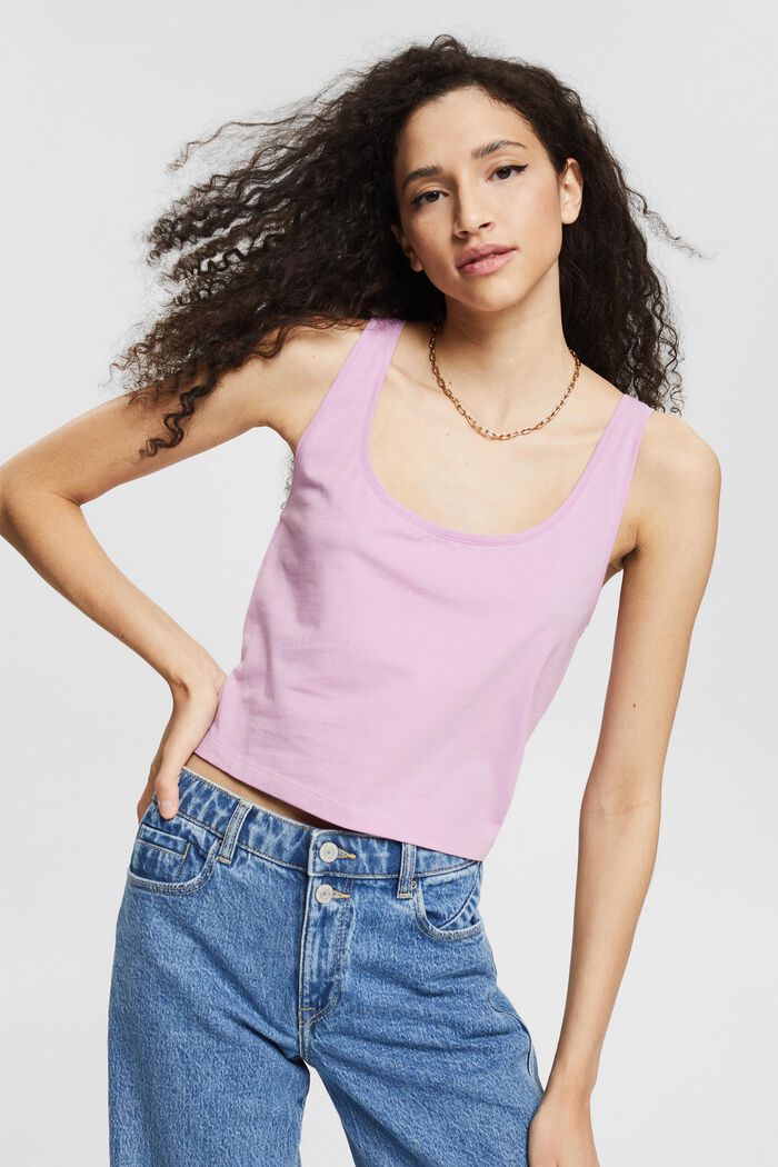 Cropped top, LILAC, detail image number 0