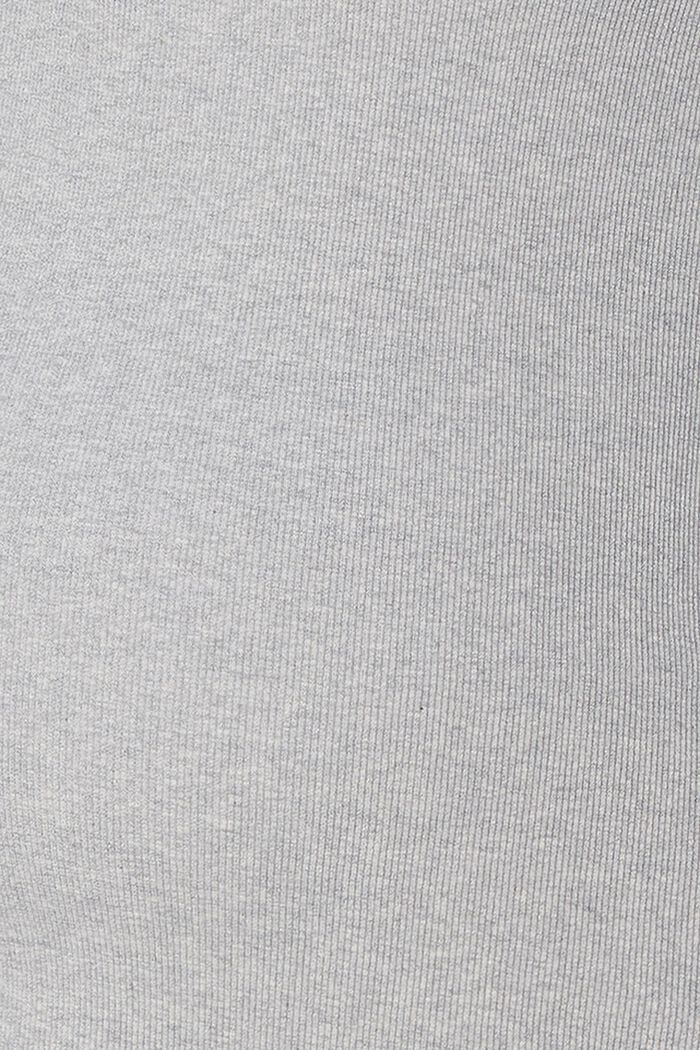 MATERNITY Sleeveless T-Shirt, LIGHT GREY MELANGE, detail image number 3